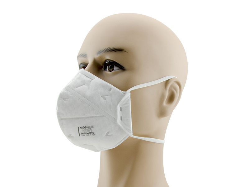 日本重松制作所DD02V-N95口罩防粉尘花粉雾霾户外医院飞PM2.5飞沫(图3)